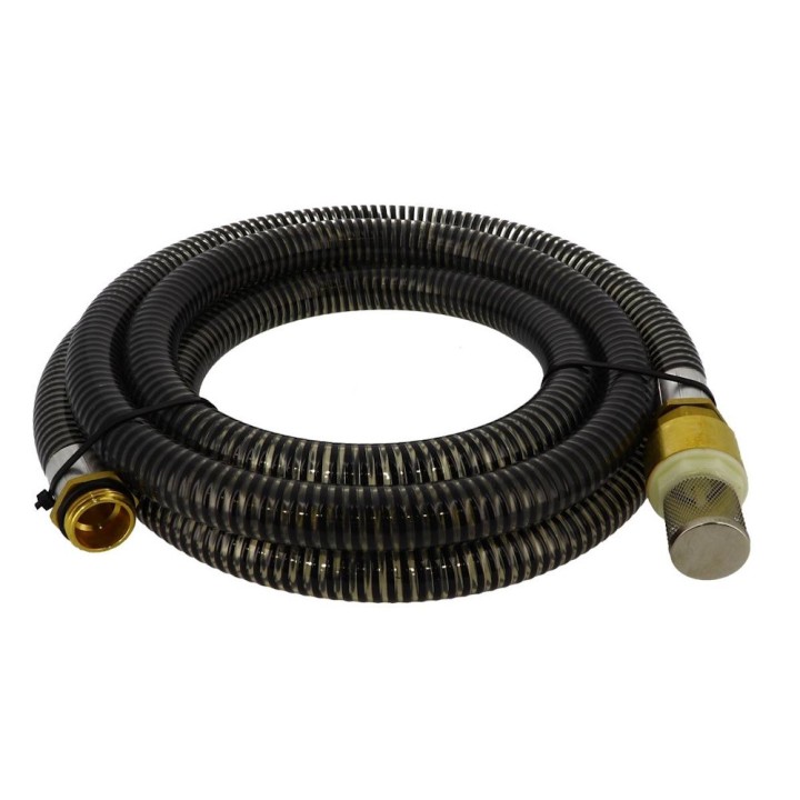 Kit flexible d'aspiration pour gasoil 4m, Ø 25 mm Renson