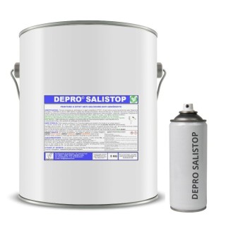 Peinture alimentaire à effet anti-salissure DEPRO SALISTOP, blanc, aérosol ou 5L