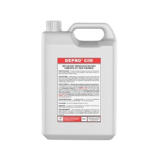 Décapant rénovateur ciments et pierres DEPRO CIM, 5L