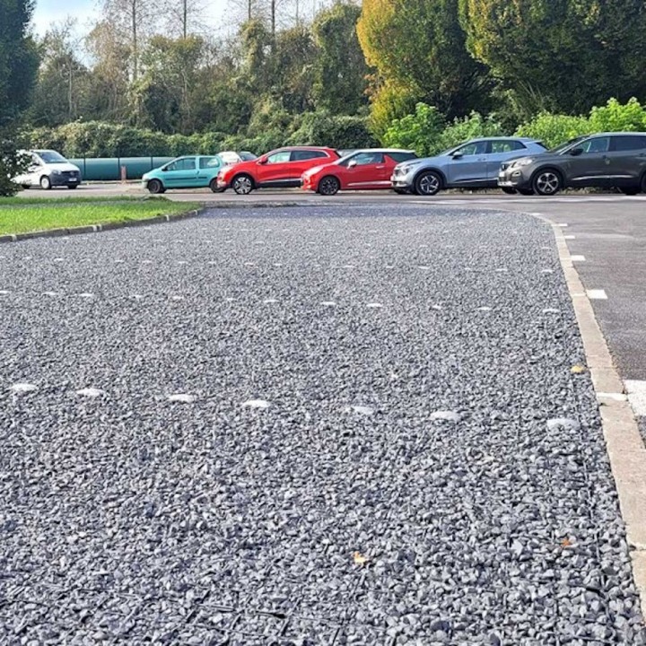 Plot Parking Marquer blanc Nidaplast pour Nidagrass NG040