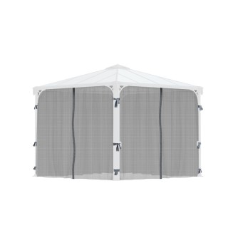 Filets gris Canopia pour tonnelles Palermo/Martinique/Milano 217 x 366 cm