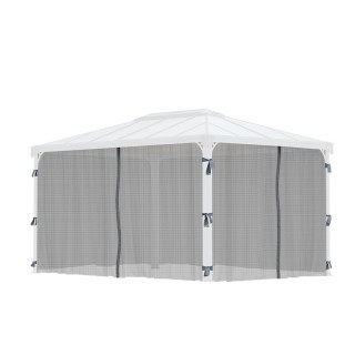 Filets gris Canopia pour tonnelles Martinique 4300 - 217 x 401 cm