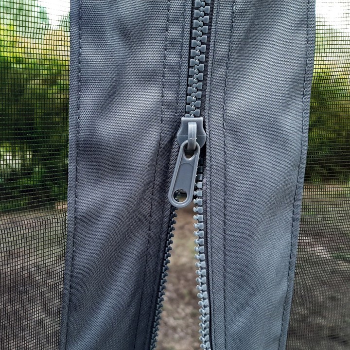 Filets gris Canopia pour tonnelle Dallas - 507 x 212 cm