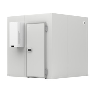 Pack mini chambre froide positive modulaire Néo - 800 x 1600 x 2030 mm