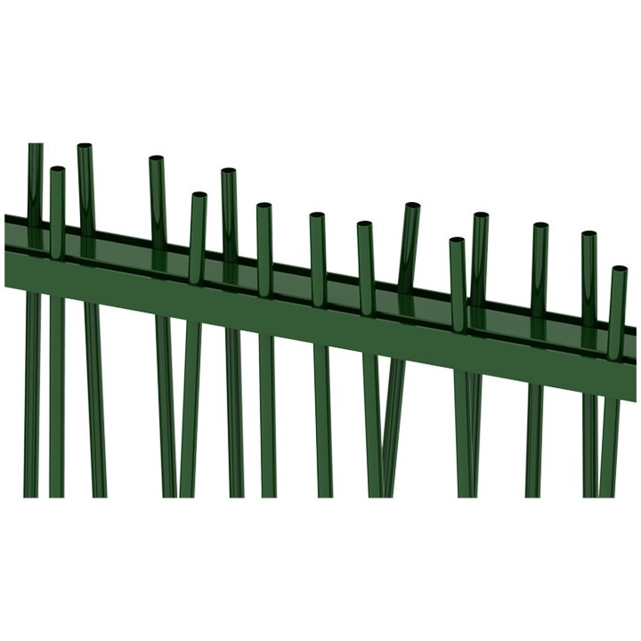 Panneau barreaudage MOREDA Exotic Plus vert 6005 - Longueur 2,48 m