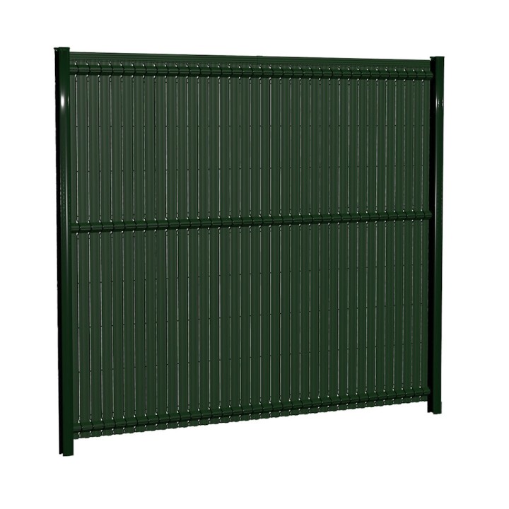 Kit d'Occultation latte PVC Vert pour panneau MOREDA - Longueur 2,5 m