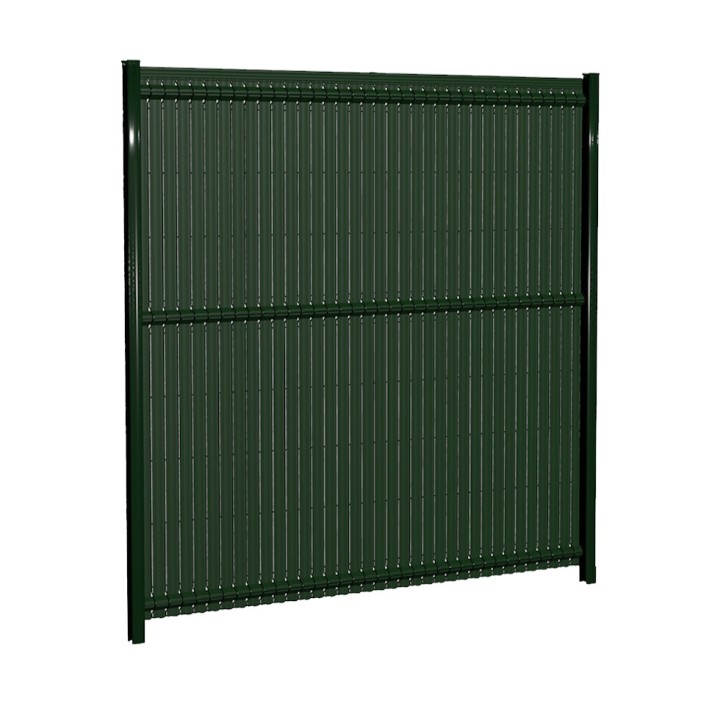 Kit d'Occultation latte PVC Vert pour panneau MOREDA - Longueur 2 m