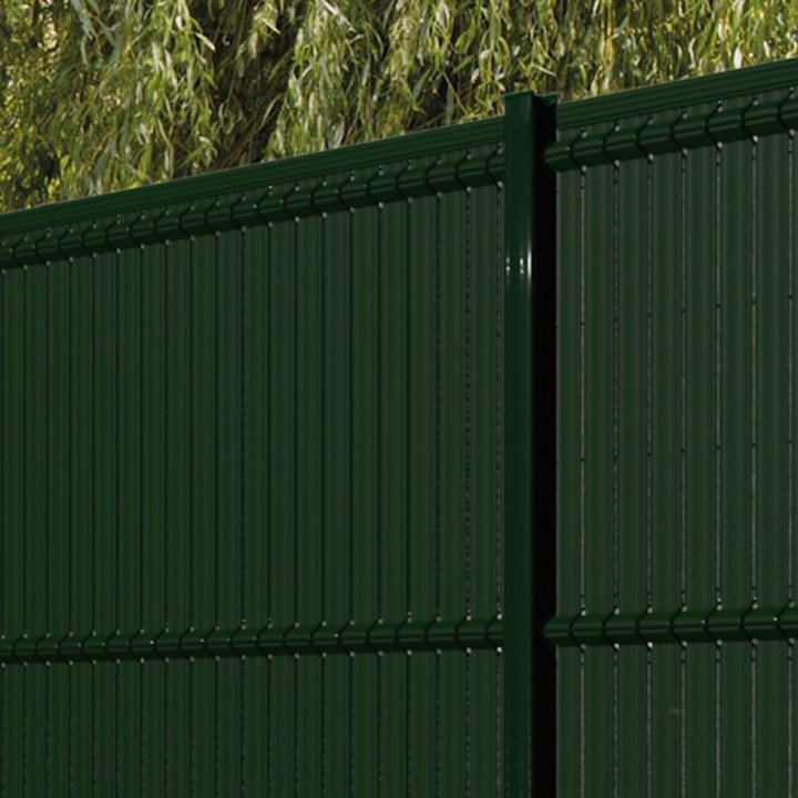 Kit d'Occultation latte PVC Vert pour panneau MOREDA - Longueur 2 m