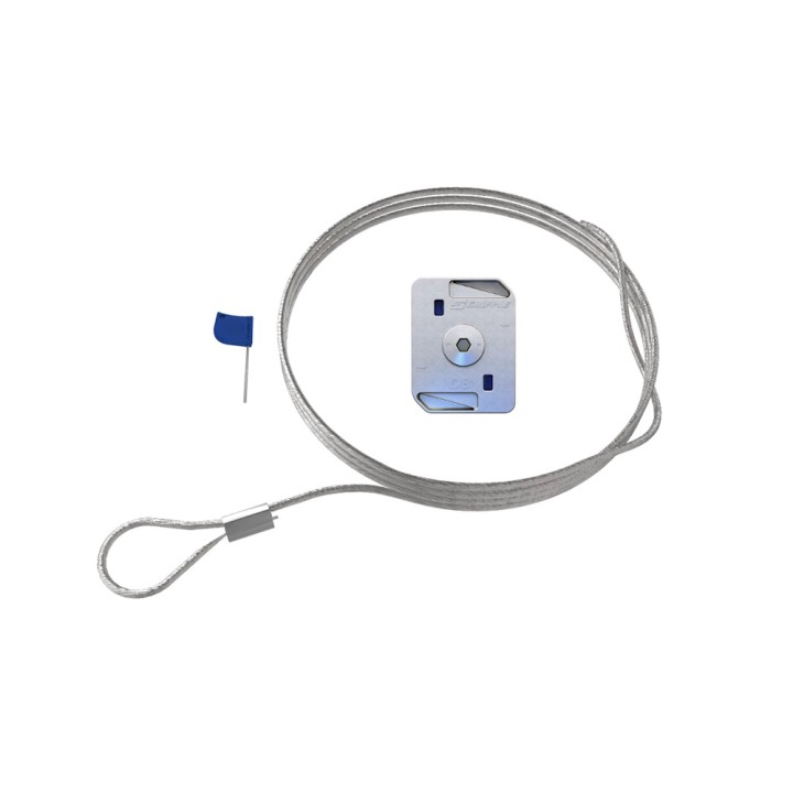 Kit d'haubanage DPAK Gripple avec tendeur autobloquant, 4 m, 750 kg