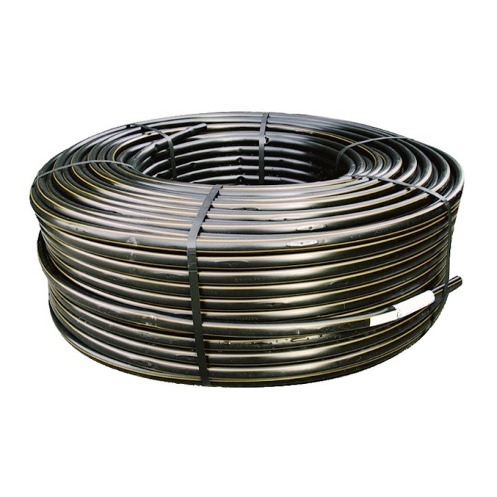 Ligne goutteurs intégrés UNIRAM AS NETAFIM, paroi épaisse, Ø 16 mm, ep. 1 mm, esp. 50 cm, débit 1,0 l/h, 500 m