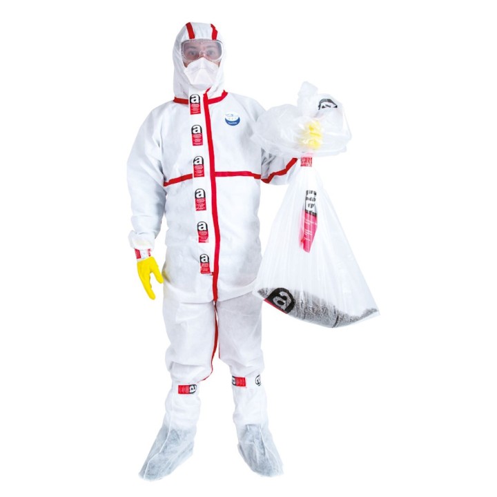 Kit de protection jetable contre l'amiante Weesafe