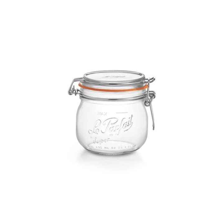 Bocaux "Super" 500 ml - Ø 85 mm Le Parfait, lot de 6 ou palette complète
