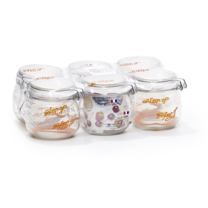 Bocaux "Super" 500 ml - Ø 85 mm Le Parfait, lot de 6 ou palette complète