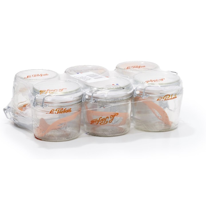 Terrines "Super" 350 g - Ø 85 mm Le Parfait, lot de 6  ou palette complète