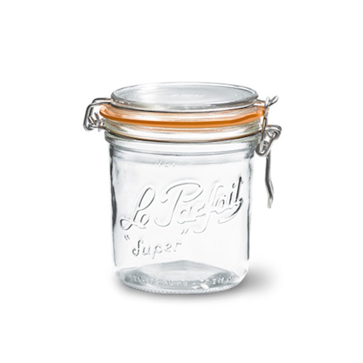 Terrines "Super" 750 g - Ø 100 mm Le Parfait, lot de 6  ou palette complète