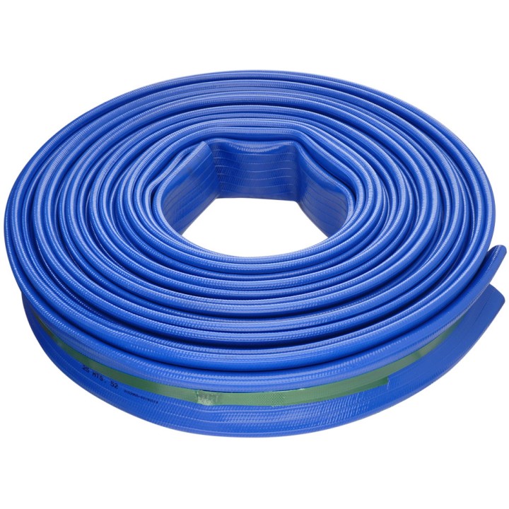 Tuyau enroulable à plat TRICOFLAT - 70 mm - Longueur 50 m Tricoflex