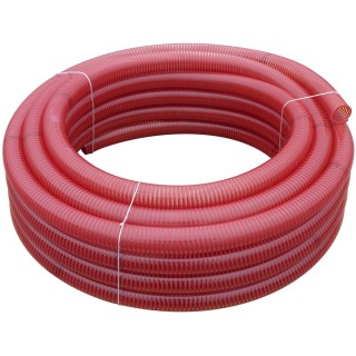 Tuyau spiralé viticole SPIRABEL VENDANGES SF Rouge - Longueur 25 m Tricoflex