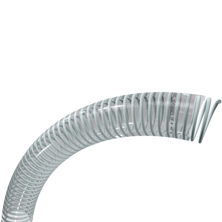 Tuyau spiralé viticole SPIRABEL VENDANGES SF Translucide - Longueur 25 m Tricoflex