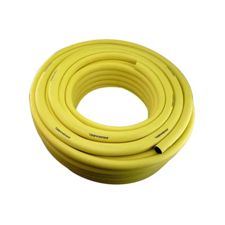 Tuyau d'arrosage souple multicouche PRIMABEL 900 jaune - Longueur 25 m Tricoflex