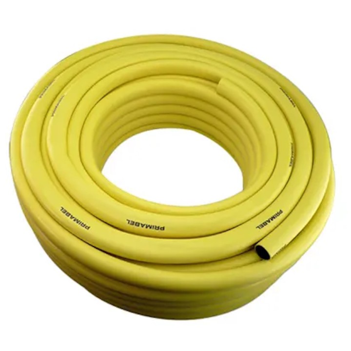 Tuyau d'arrosage souple multicouche PRIMABEL 900 jaune - Longueur 50 m Tricoflex