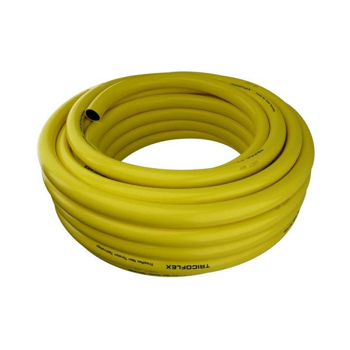 Tuyau d'arrosage souple multicouche TRICOFLEX jaune - Longueur 25 m Tricoflex