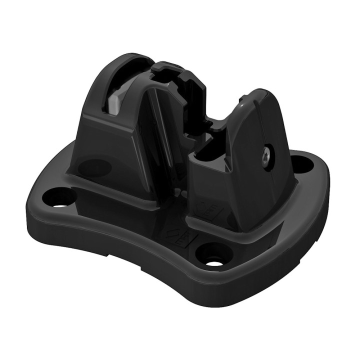 Platine aluminium Profix, avec 4 chevilles métalliques