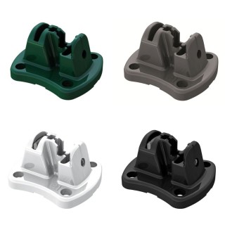 Platine aluminium Profix, avec 4 chevilles métalliques