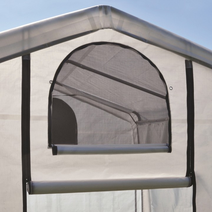 Serre de jardin souple ShelterLogic - Blanc - 610 x 300 x 240 cm