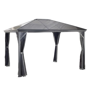 Tonnelle Verona 10x14 Sojag, aluminium - Anthracite -298 x 423 x 261 cm