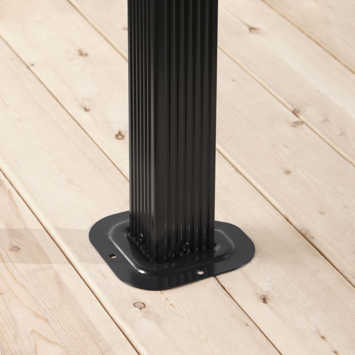 Tonnelle Verona 10x14 Sojag, aluminium - Anthracite -298 x 423 x 261 cm
