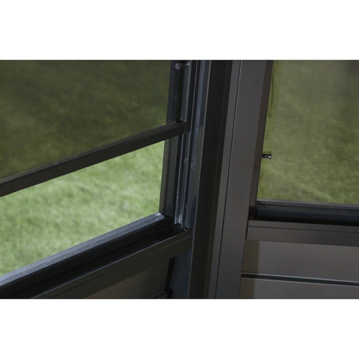 Tonnelle jardin d'hiver Charleston Sojag, Anthracite - 384 x 489 x 281 cm