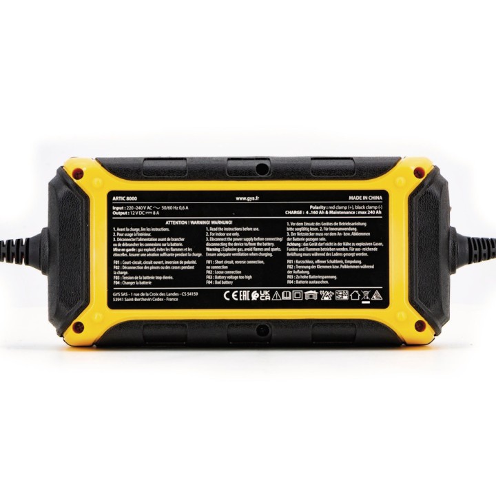 Chargeur de batterie ARTIC 8000 GYS