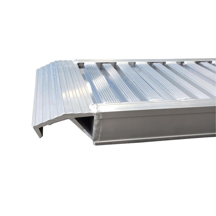 Rampe aluminium Viso,charge max 1250 Kg/rampe - Jeu 2 rampes 238 x 30 cm