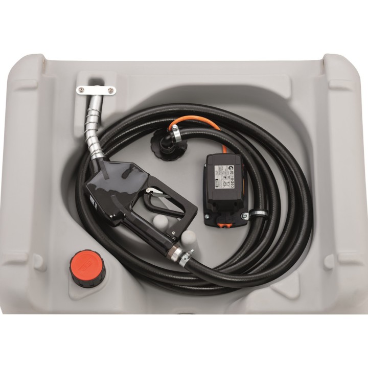 Cuve Easy Mobil 210 GEMO, CENTRI SP30, batterie Lithium CAS 18 V-  4 Ah, chargeur, capot
