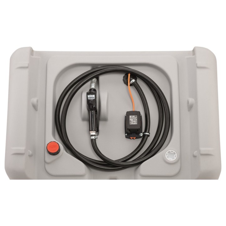 Cuve Easy Mobil CEMO 210 Pick-up, CENTRI SP30, batterie Lithium CAS 18 V - 4 Ah, chargeur, capot