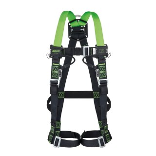 Harnais H-Design avec 2 points, 2 ganses sternales et boucles manuelles Honeywell Miller