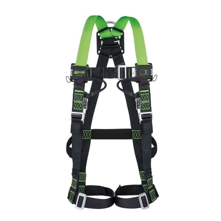 Harnais H-Design avec 2 points, 2 ganses sternales et boucles manuelles Honeywell Miller