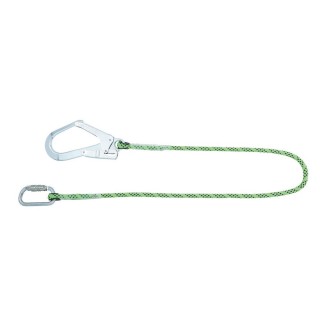 Longe de retenue drisse 1.5m + 1 QT acier 17mm + 1 GO55 acier 55mm Honeywell Miller