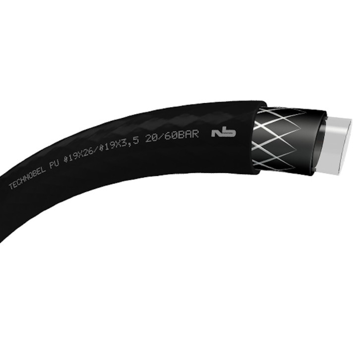 Tuyau extra-souple transfert hrydrocarbures TECHNOBEL PU - Longueur 25 m Tricoflex