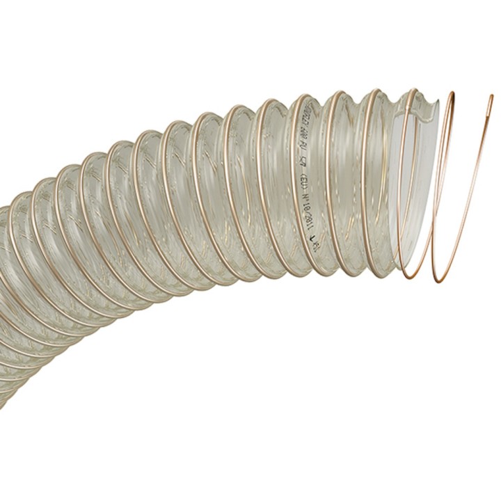 Gaine alimenaire souple renforcée WINDFLEX 600 PU AL - Longueur 10 m Tricoflex