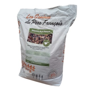 Aliment oiseaux mélange de graines - Le Père François, sac 20 kg