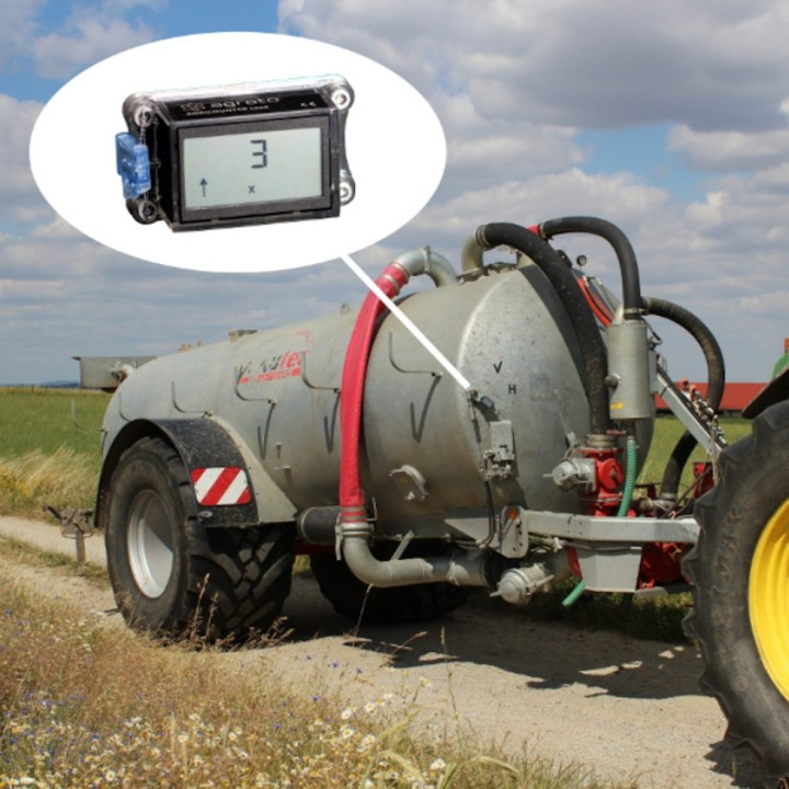 Compteur de charge pour tonnes à lisier AgriCounter Load, AGRETO