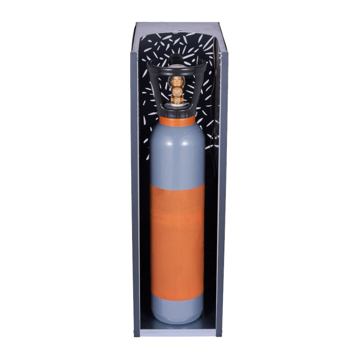 Pack PRÊT À L'EMPLOI piège extérieur métal Willo anti moustiques à CO2 et attractif Wiliv, vendu avec CO2 5 kg + attractif
