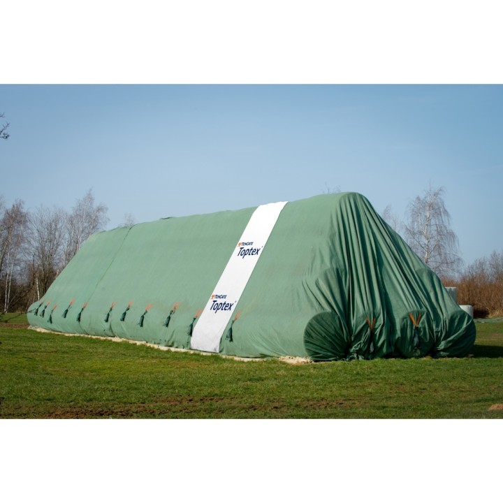 Couverture de protection TOPTEX intérieur/extérieur pour paille, foin et céréales
