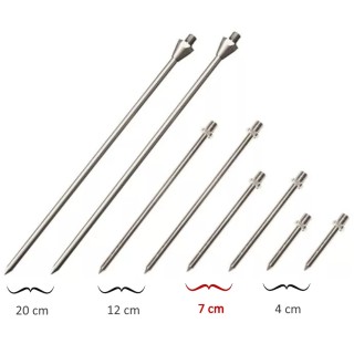 Jeu de 2 pointes 7cm, pour station météo Spectrum Watchdog, à l'unité