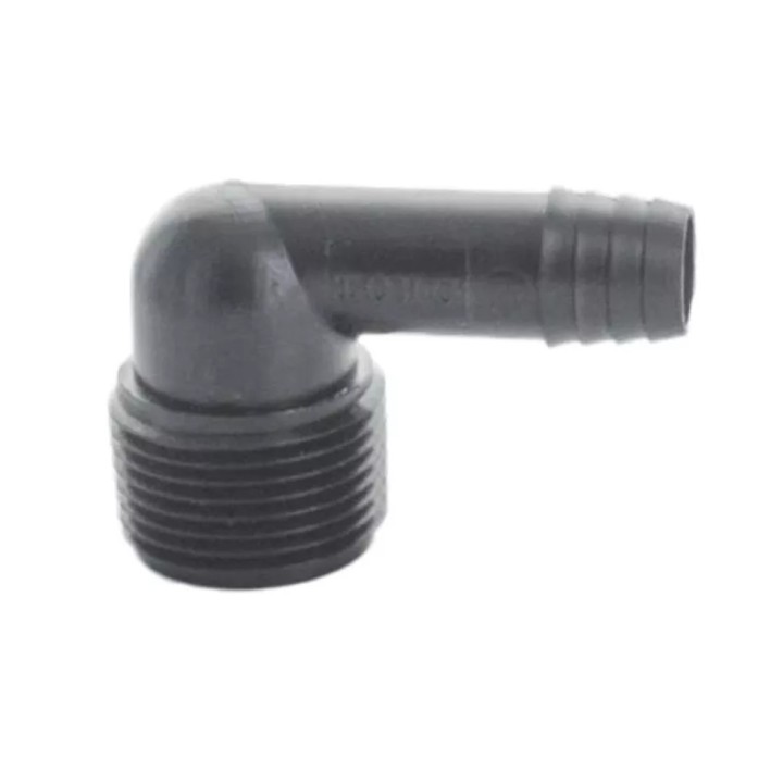 Coude fileté 3/4" Noir Diamètre 16mm Toro, à l'unité
