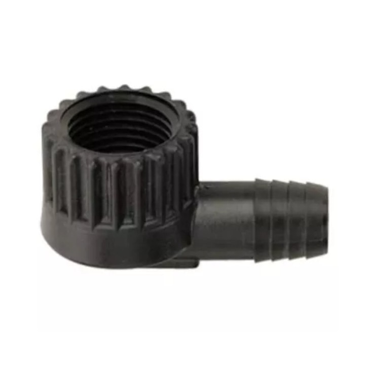 Coude taraudé 1/2" Noir Diamètre 16mm Toro, à l'unité