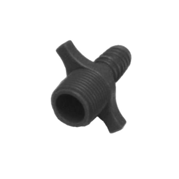 Embout fileté 3/4" Noir Diamètre 16mm Toro, à l'unité