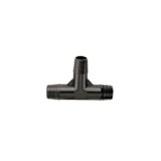 Té cannelé Noir Diamètre 16mm Toro, à l'unité