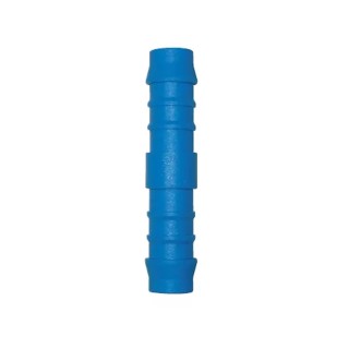 Jonction cannelée Bleu Diamètre 16mm - Helix Blue Twister, à l'unité